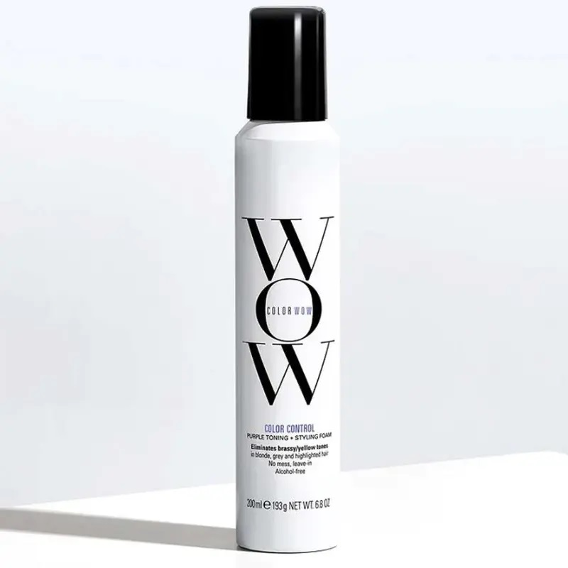 Color Wow Purple - Color Control Toning And Styling Foam (200Ml)