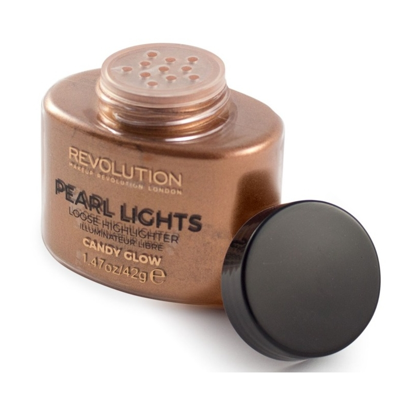 Makeup Revolution - Pearl Lights Loose Highlighter In Candy Glow