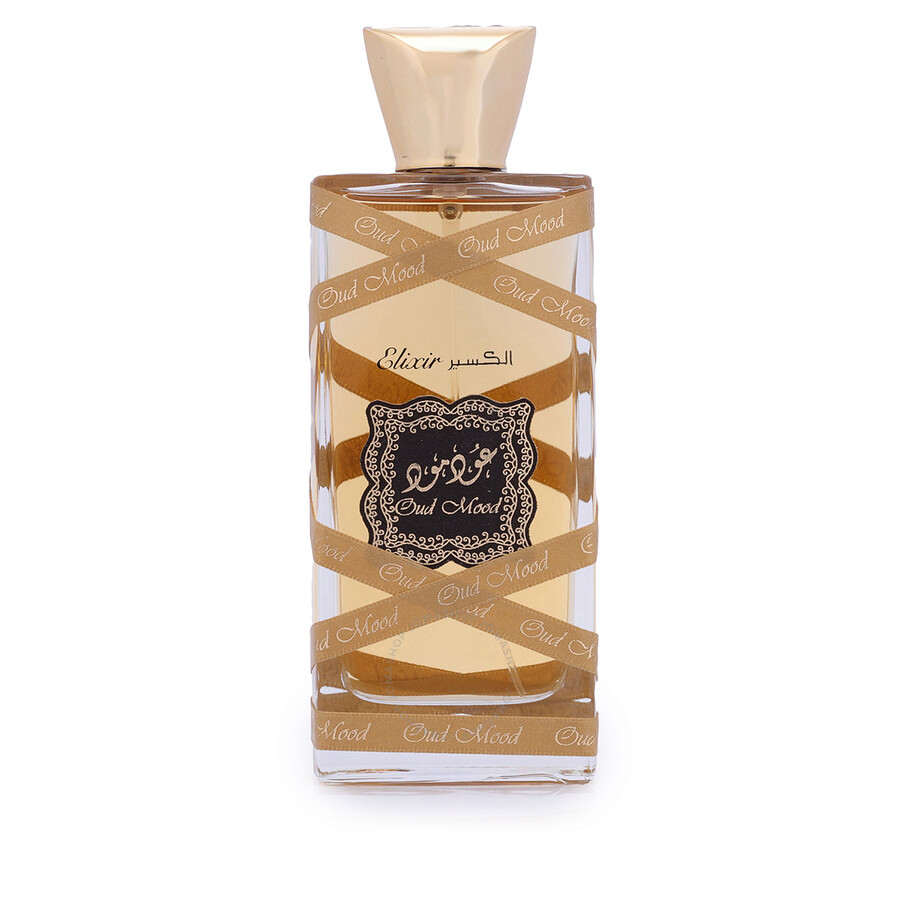 Lattafa Men's - Oud Mood Elixir Edp (3.4Oz) (Damaged)