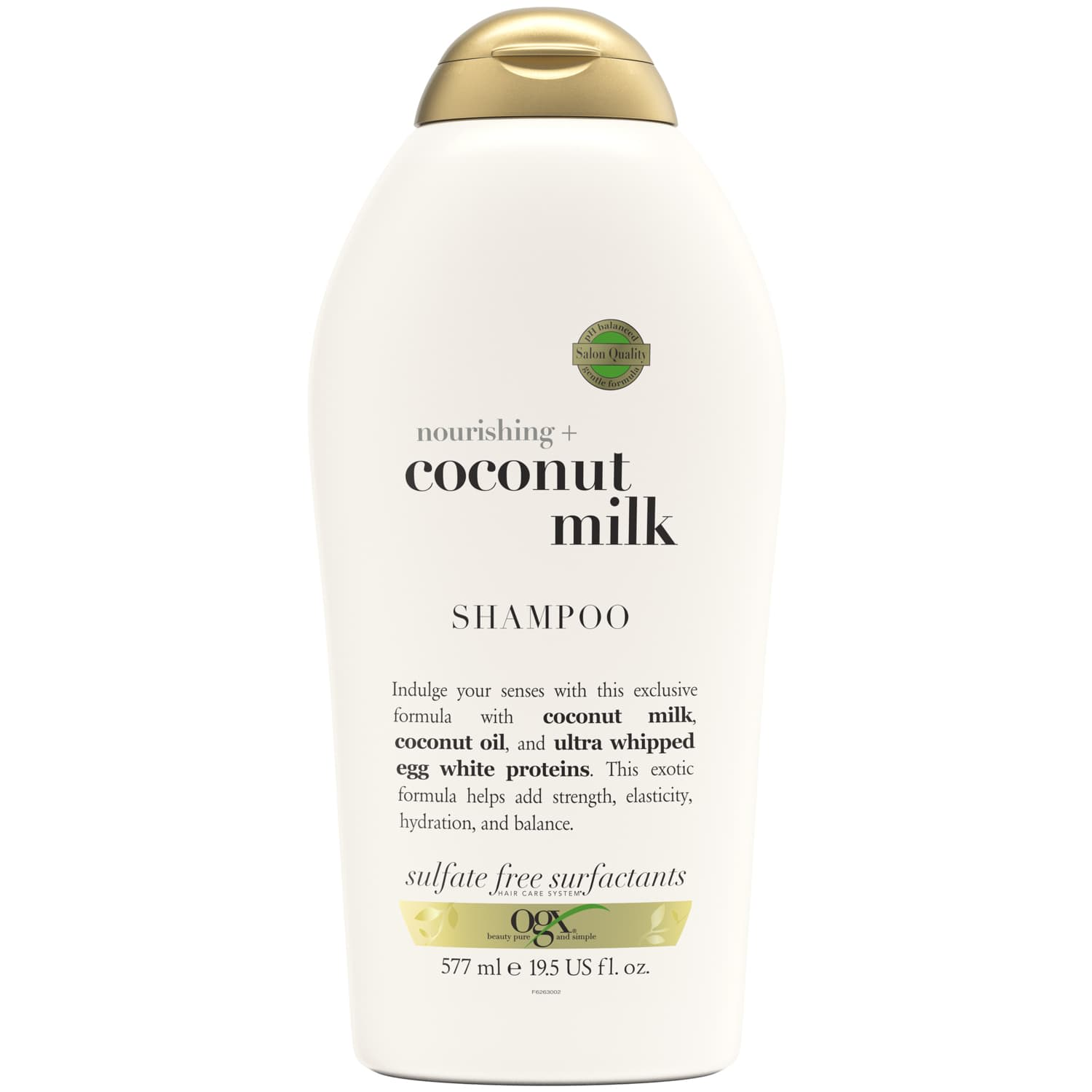 Ogx White - Nourishing And Coconut Milk Shampoo (577Ml)