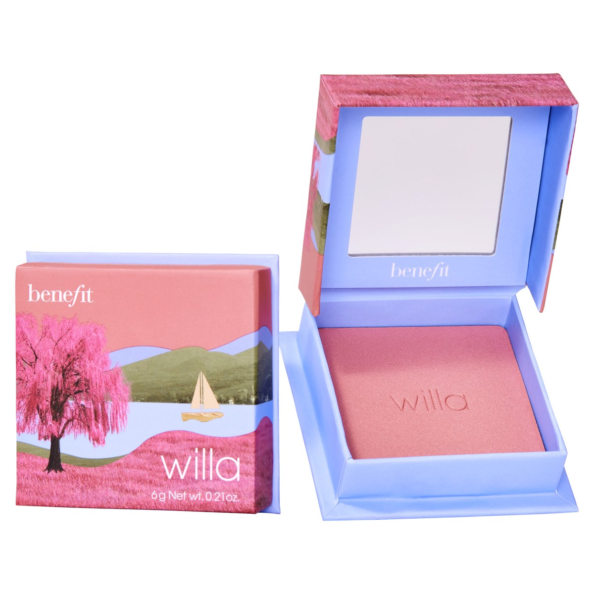 Benefit - Wanderful World Blushes Willa Soft Neutral-Rose Blush (6G)
