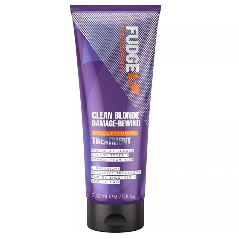Fudge Yellow/Grey - Clean Blonde Violet Toning Treatment (200Ml)