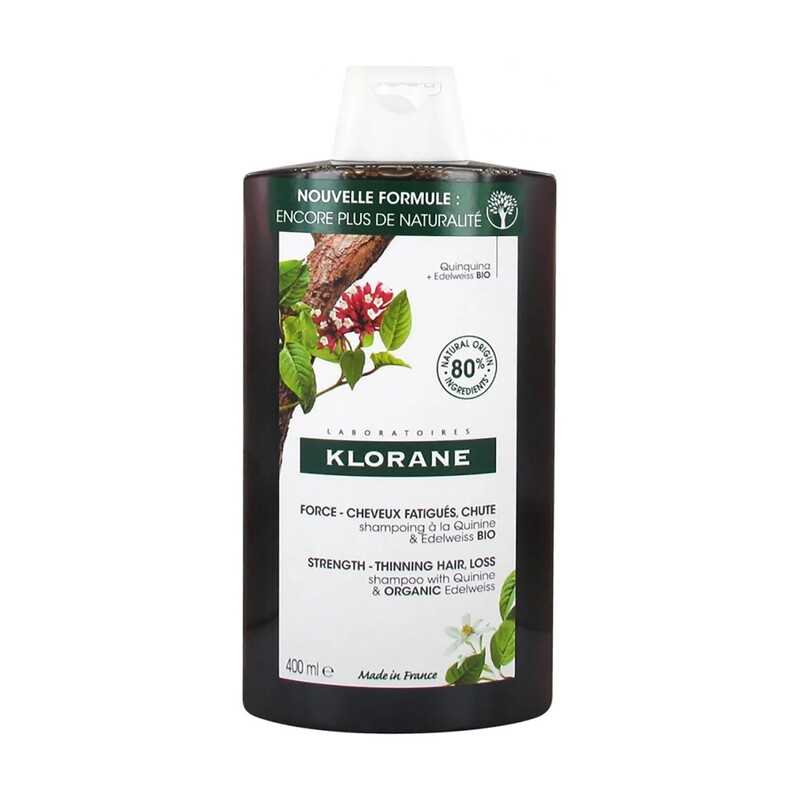 Klorane - Strengthening Shampoo With Quinine & Organic Edelweiss (400Ml)