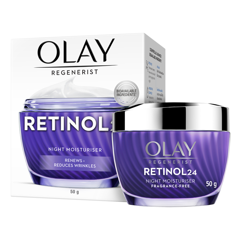 Olay Cream - Regenerist Retinol24 Moisturiser Night (50G) (Unboxed)