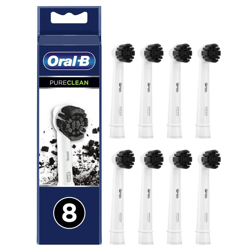 Oral B Oral-B - Pure Clean Replacement Electric Toothbrush Head 8Pcs