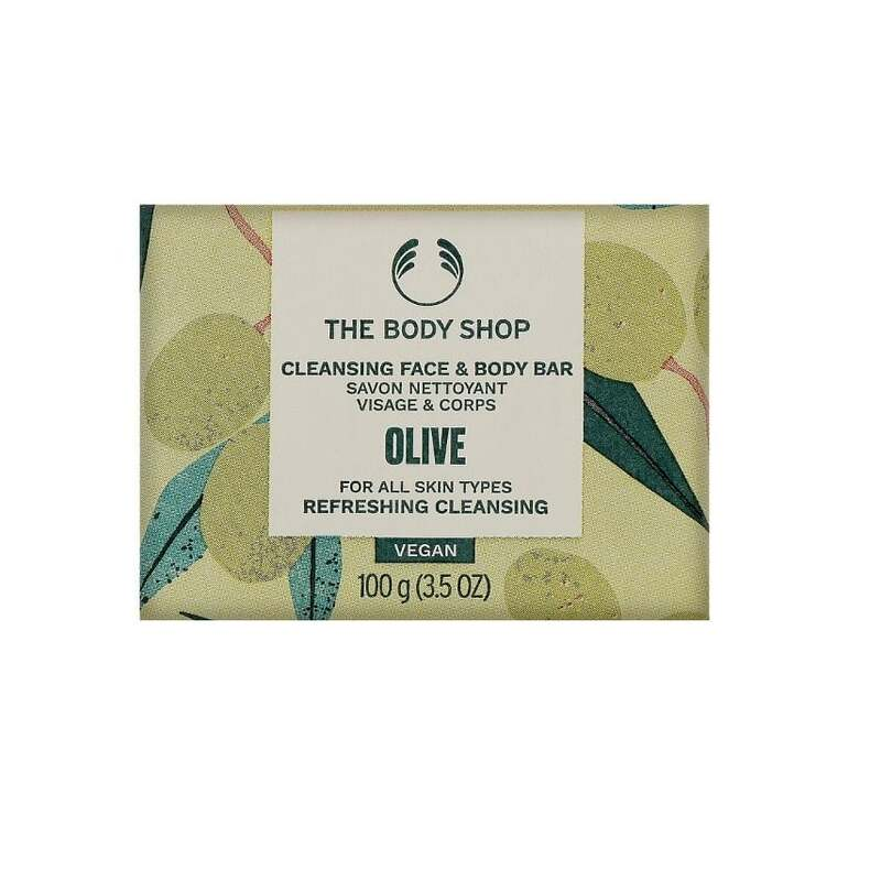 Body Shop The - Cleansing Face Bar Olive Refreshing Soap (100G)