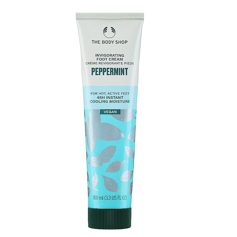 Body Shop Cream The - Invigorating Foot Peppermint (100Ml)