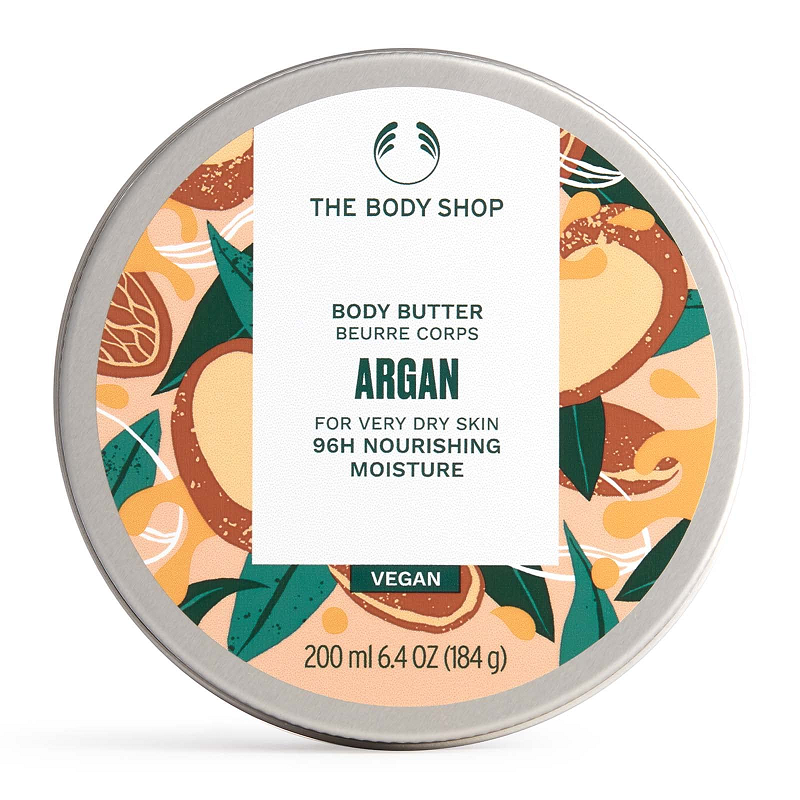 Body Shop The - Wild Argan Body Butter (200Ml)