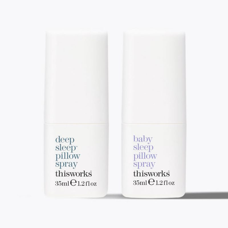 This Works Lavender - Parent And Baby Sleep Duo: Baby Sleep Pillow Spray (35Ml) And Deep Sleep Pillow Spray (35Ml)