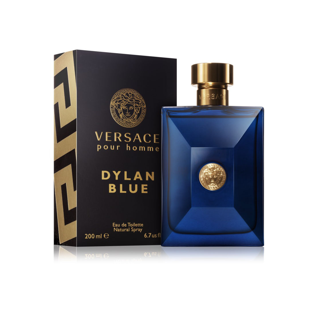 Versace Men's Blue - Dylan Pour Homme Eau De Toilette For (200Ml)