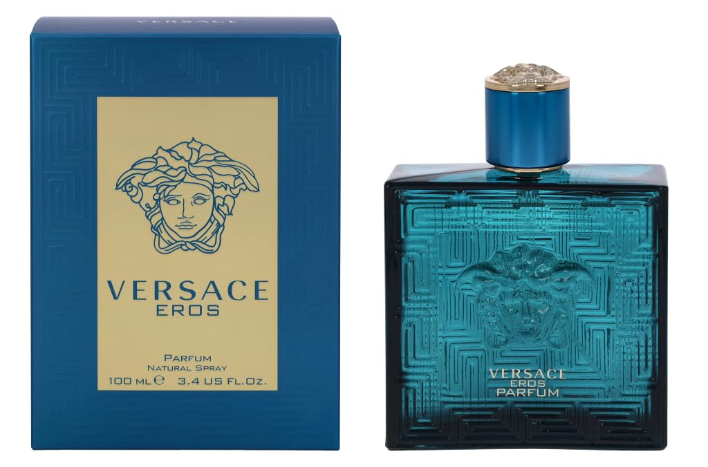 Eros Pour Homme Parfum Eau De Parfum Spray 100Ml Green Versace - Image 10