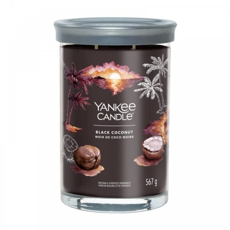 Yankee Candle Black - Coconut Signature Large Tumbler