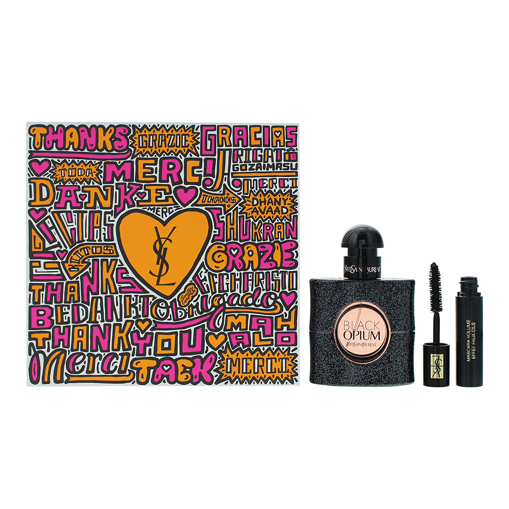 Yves Saint Laurent Black Ysl - Opium 2 Piece Giftset