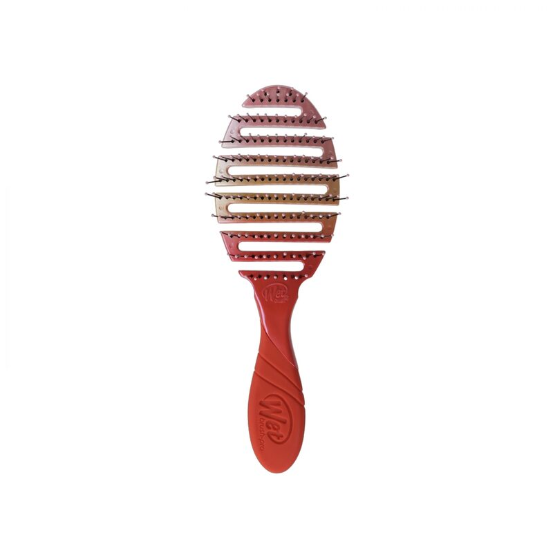 WetBrush WetBrush Pro Flex Dry Hair Brush Coral Ombre
