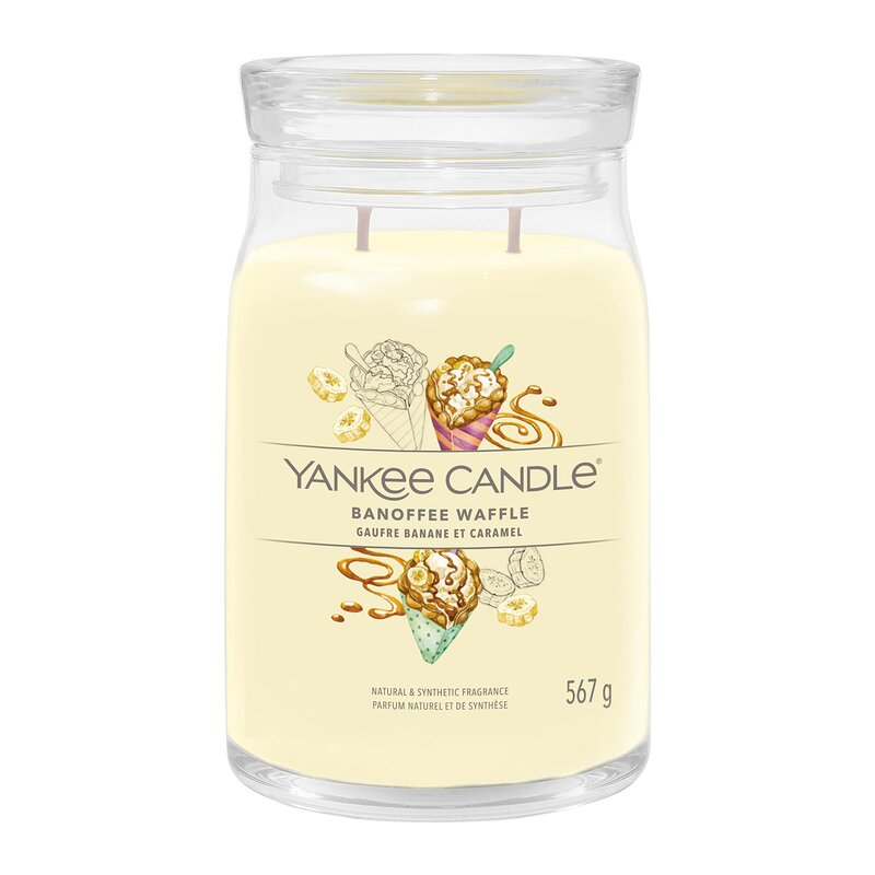 Yankee Candle - Signature Large Jar Banoffee Waffle
