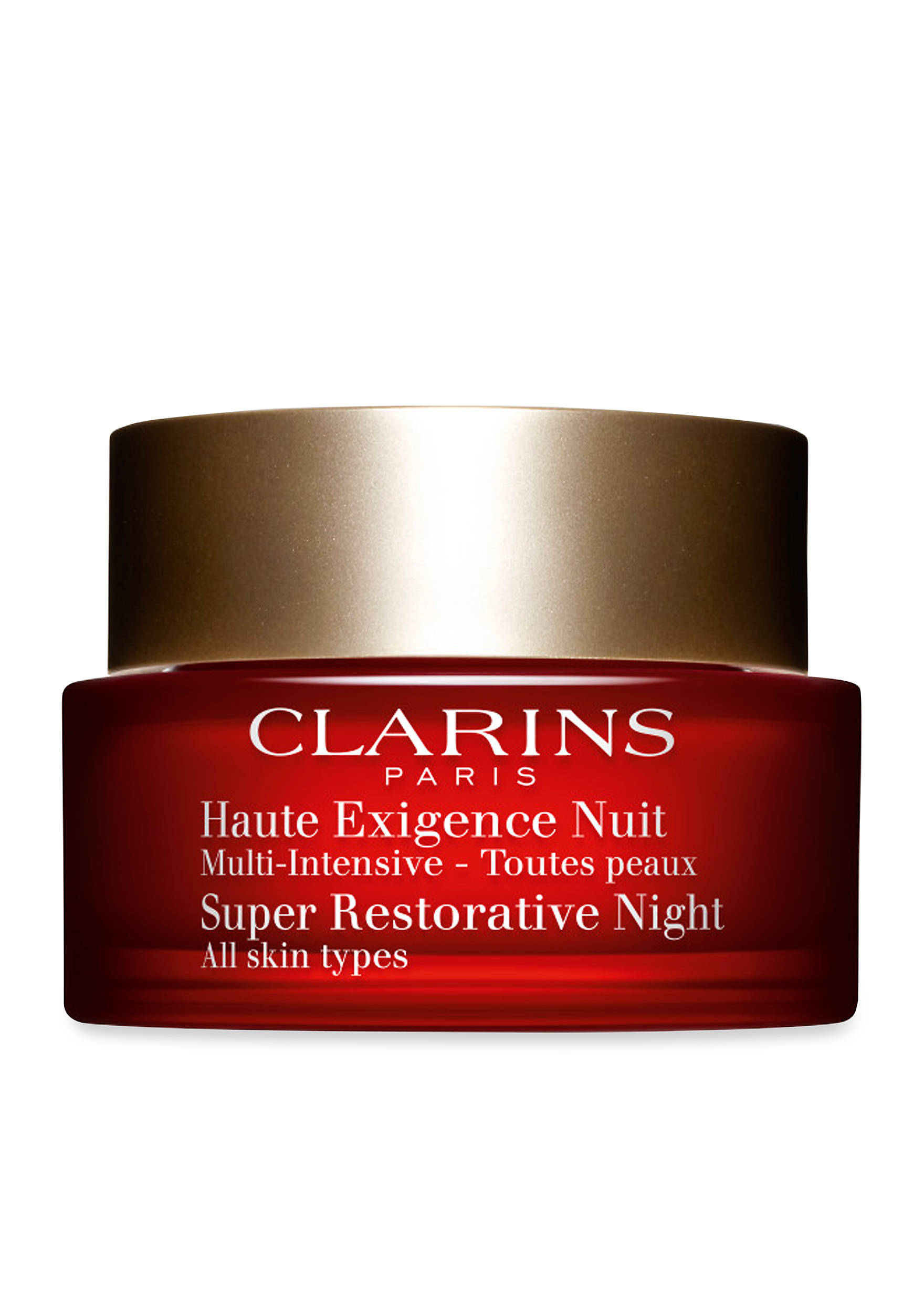 Clarins Cream Super Restorative Night Age Spot Correcting Replenishing For All Skin Types - 50Ml