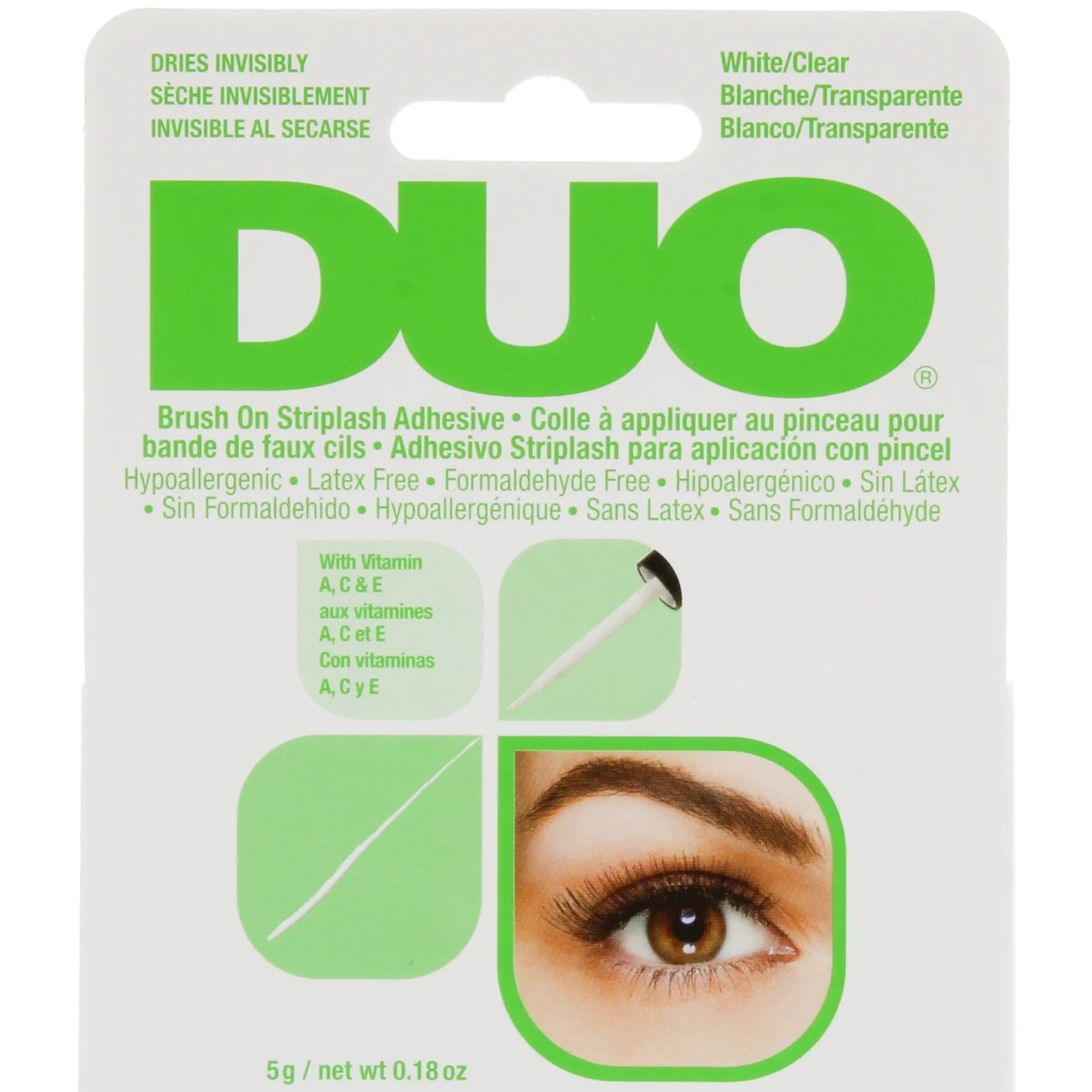 Duo - Brush on Striplash Adhesive White (5g)