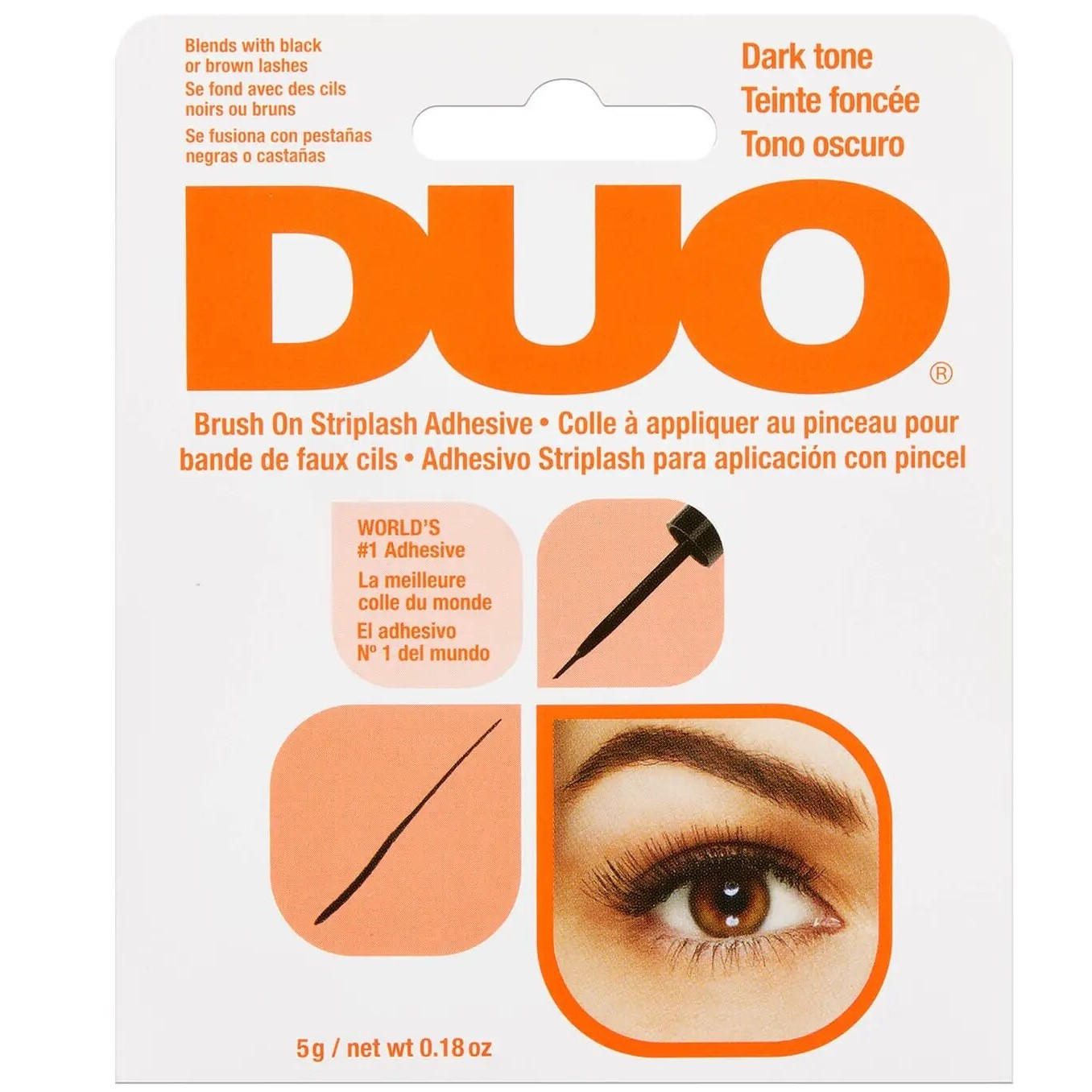 Duo Dark - Brush On Striplash Adhesive (5G)