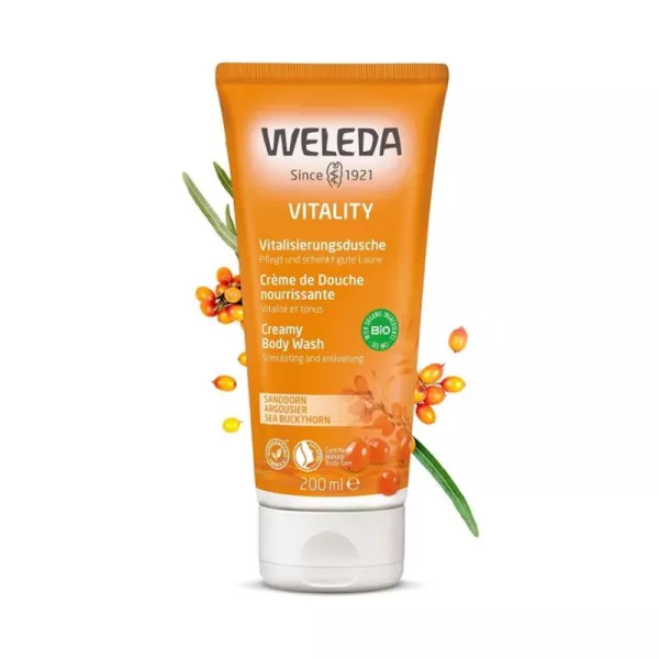 Weleda - Sea Buckthorn Creamy Body Wash (200Ml)