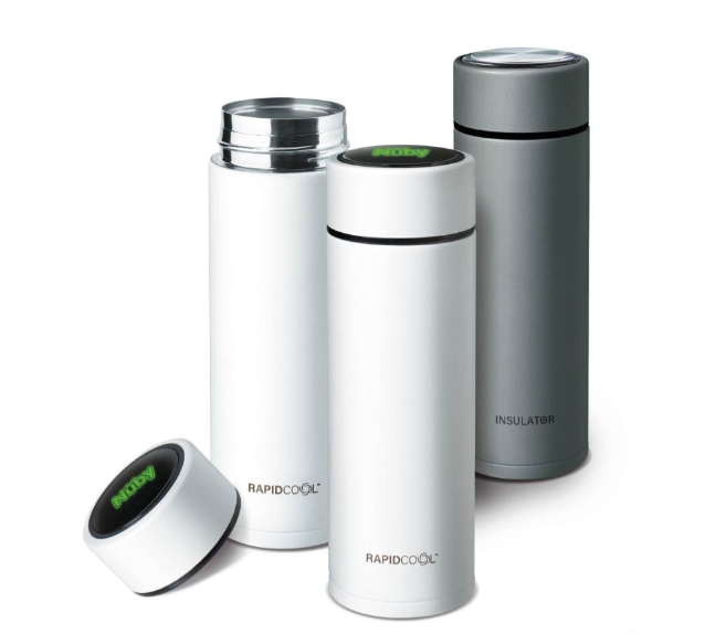 Nuby RapidCool - Prepara Il Latte In Polvere In 2 Minuti, Portatile, Senza Fili, Con Dispenser, Bianco - Foto 10