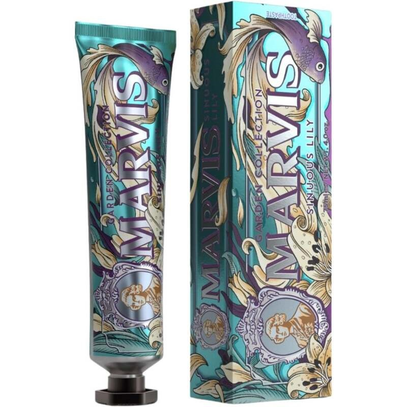 Marvis Garden Collection Sinuous Lily Luxury Toothpaste 75ml Boxed - Image 3