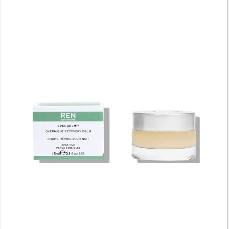 Ren - Mini Evercalm Overnight Recovery Balm (15Ml)