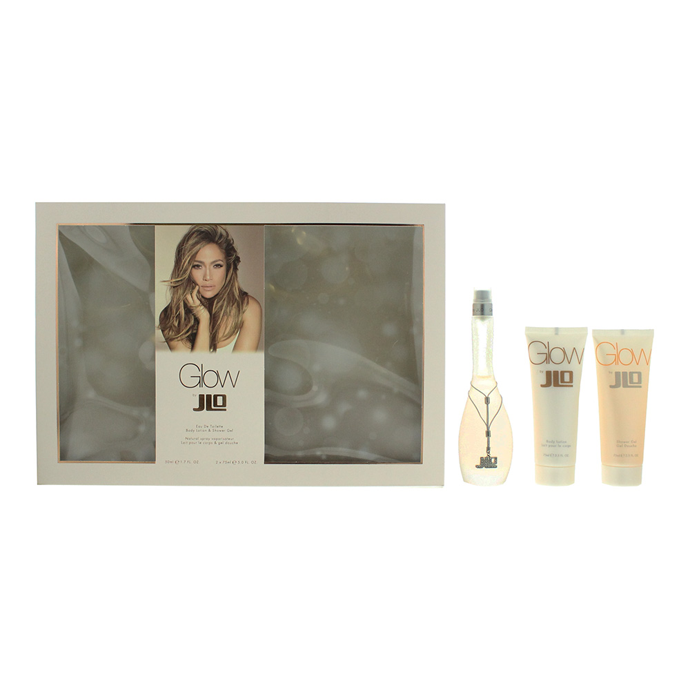 Jennifer Lopez - Glow Edt 3 Piece Giftset (50Ml + 75Ml + 75Ml)