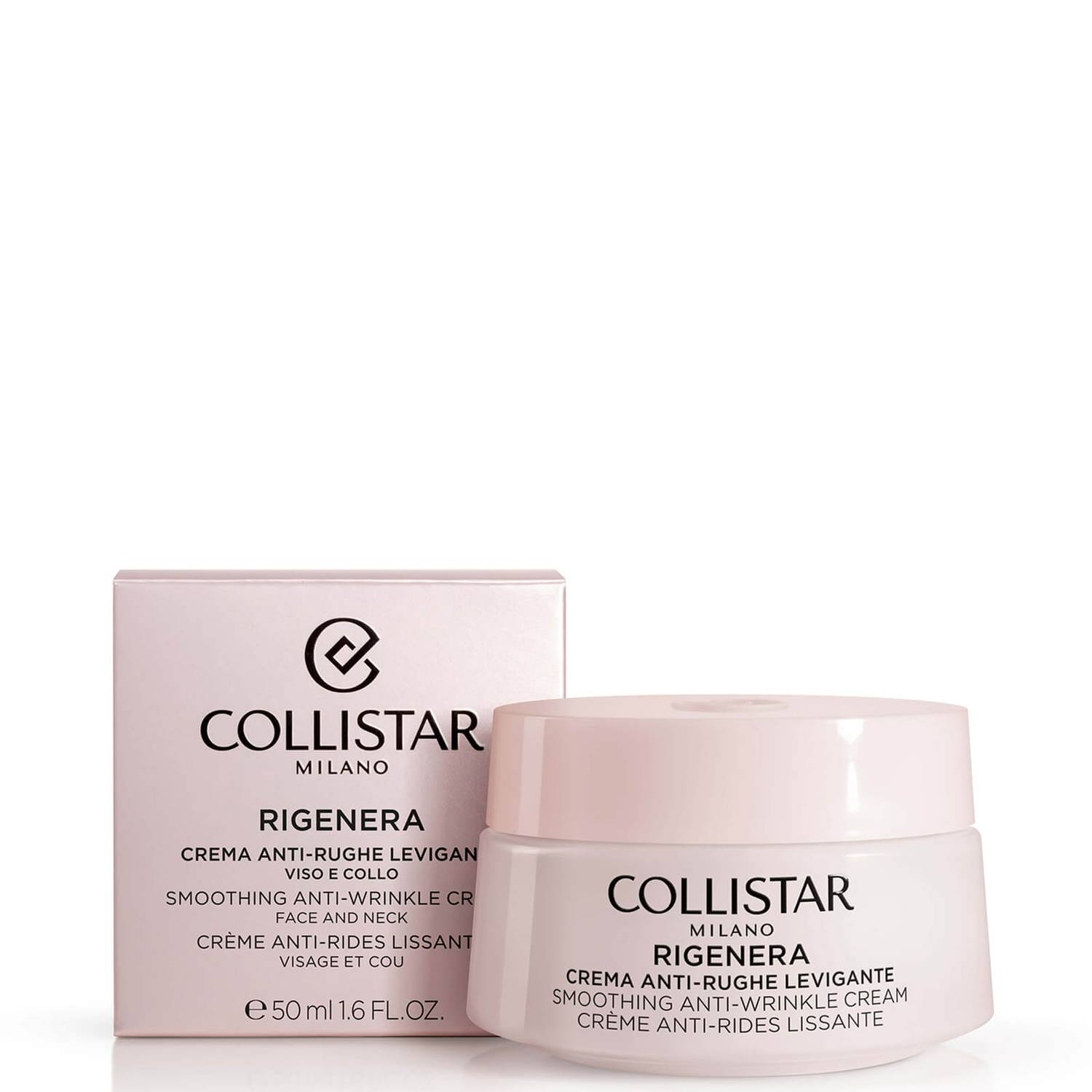 Collistar Cream - Rigenera Smoothing Anti-Wrinkle Face And Neck (50Ml)