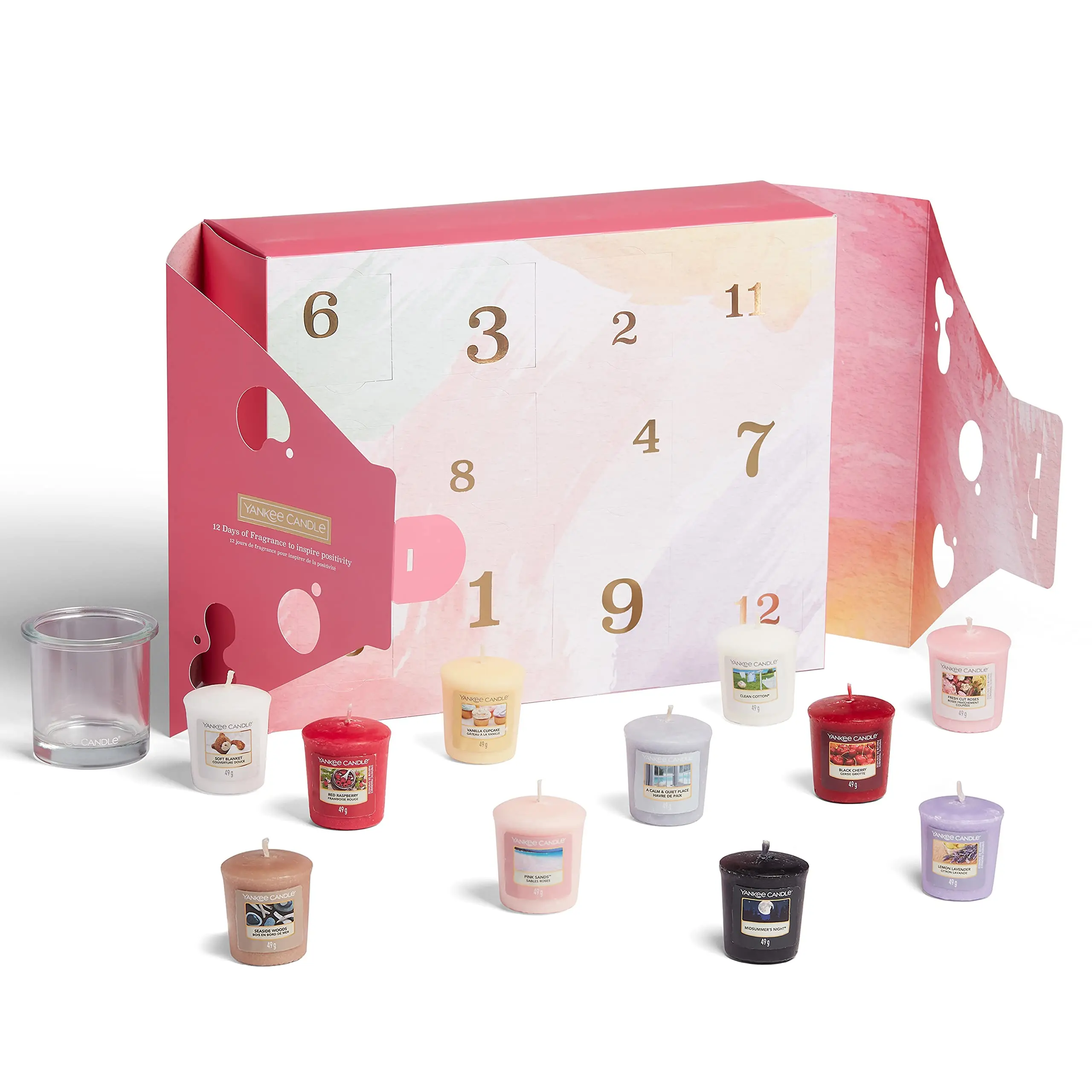 Yankee Candle - 12 Days Of Fragrance To Inspire Positivity Gift Set 