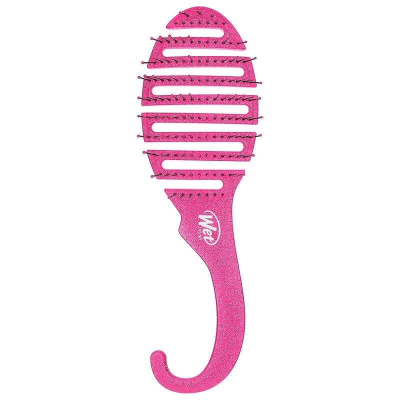 Wet Brush Pink - Shower Detangler Glitter