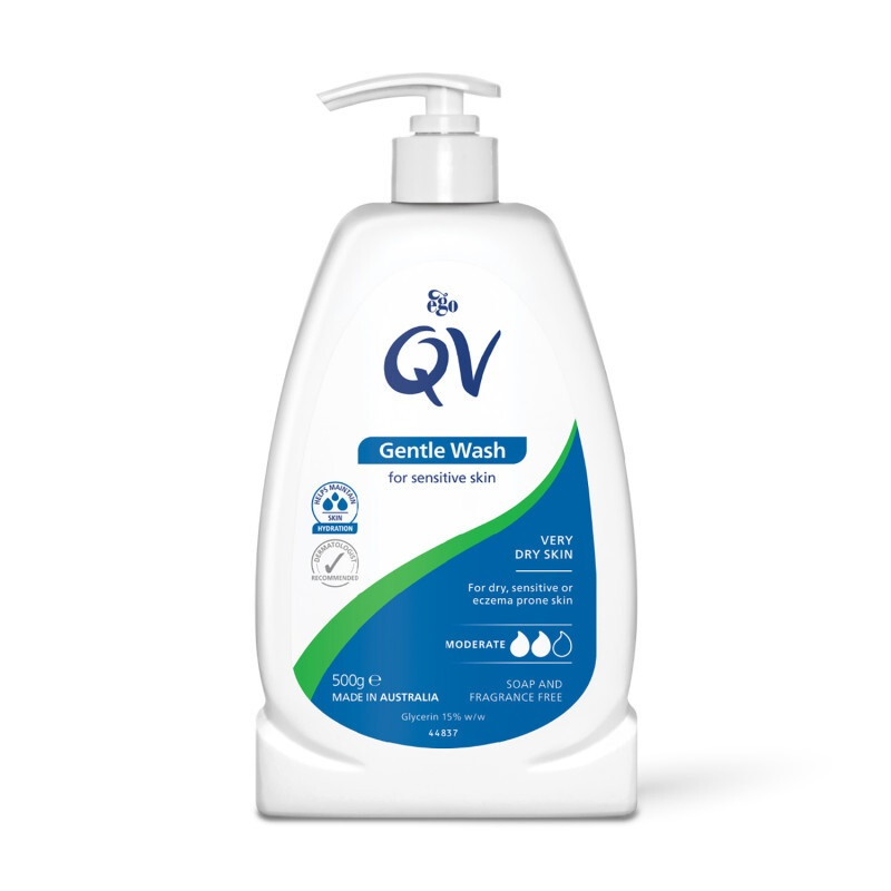 Qv Gentle Wash Soap Alternative For Dry Skin Conditions 500G - Image 3