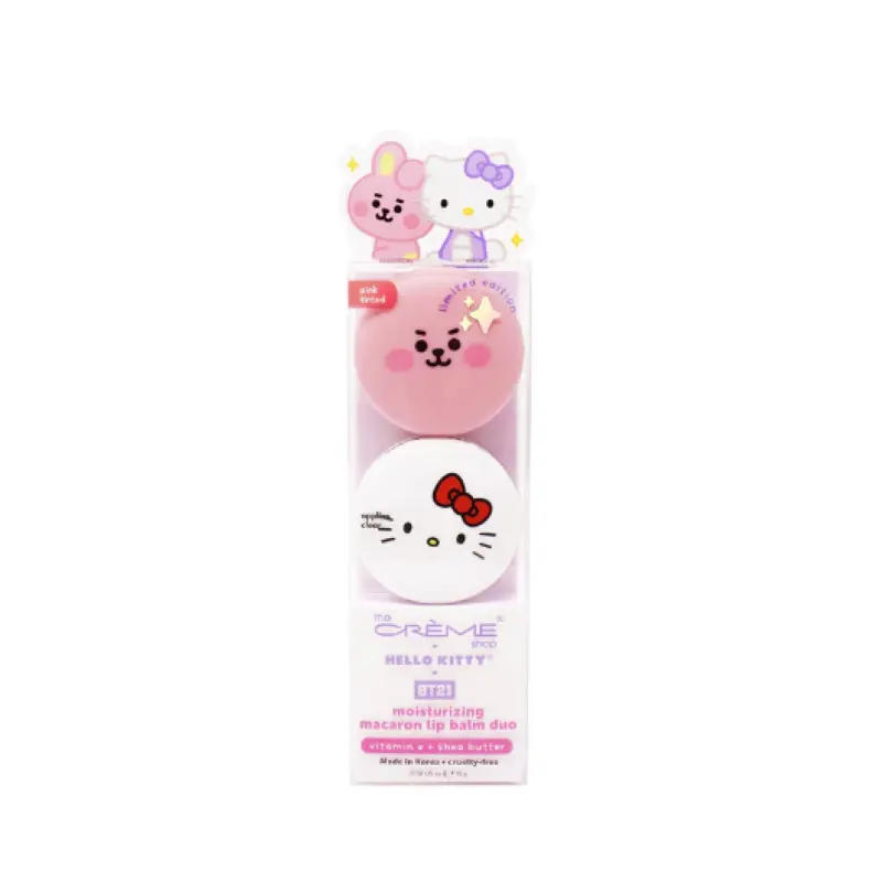 The Crème Shop - HELLO KITTY X BT21 Baby Cloud Lip Oil (Cooky)