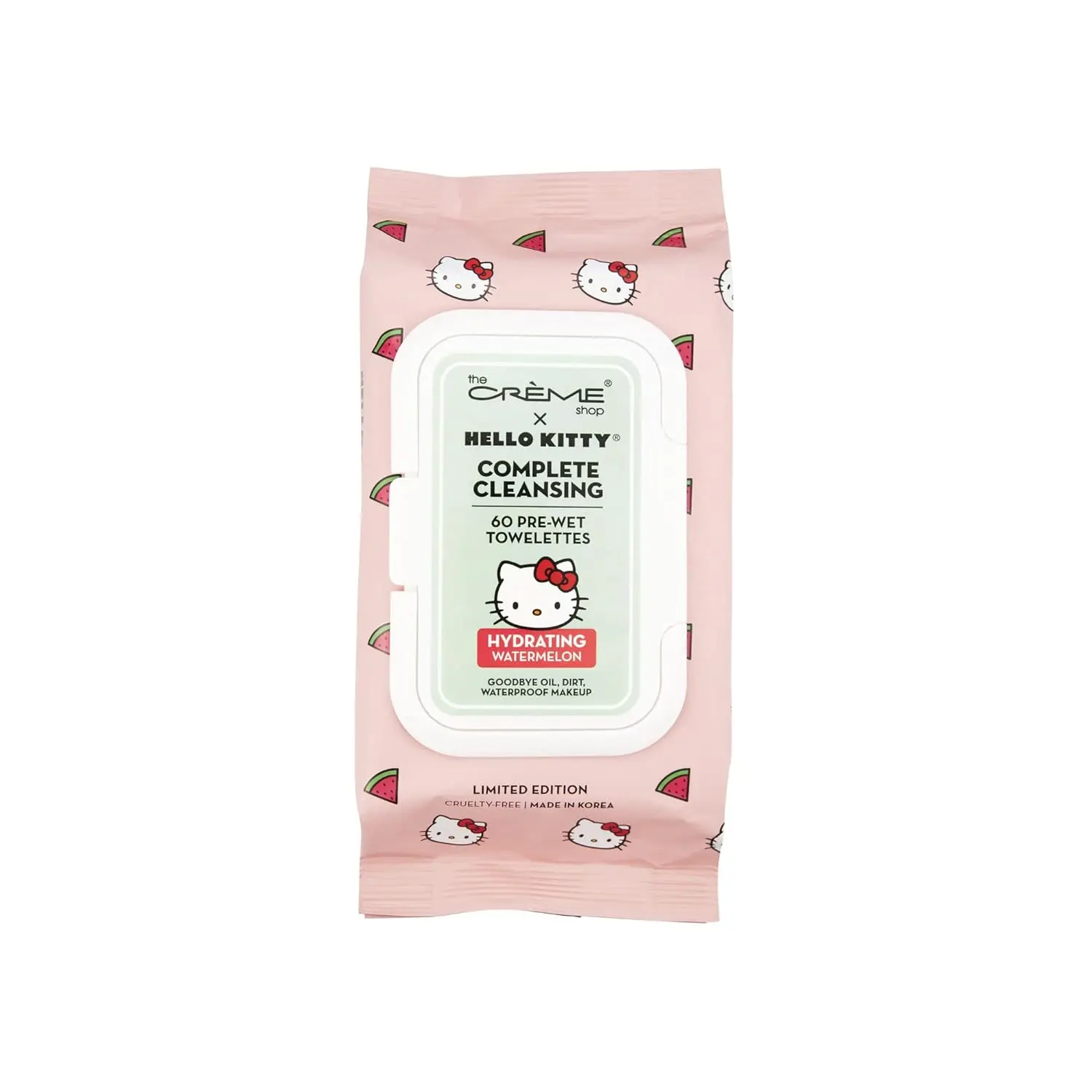 The Crème Shop - The Crème Shop x Hello Kitty 3-In-1 Complete Cleansing Towelettes