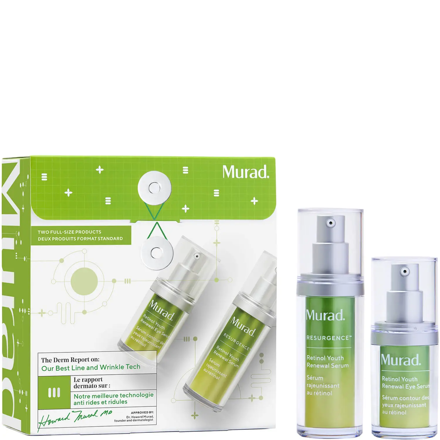 Murad The Derm Report on: Our Best Line and Wrinkle Tech (Worth £155.00)
