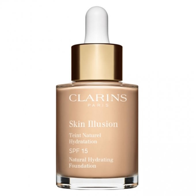 Clarins - Skin Illusion Natural Hydrating Foundation SPF15 105 Nude (30ml)