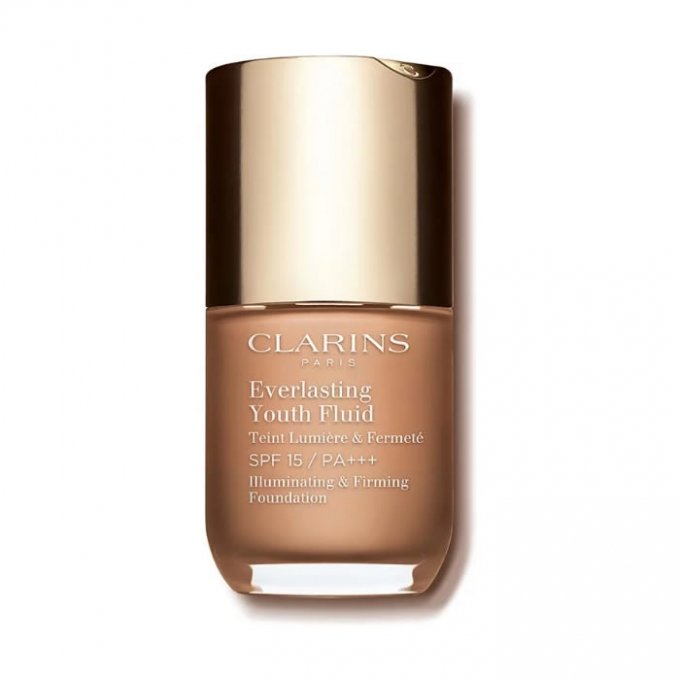 Clarins - Everlasting Youth Fluid Illuminating and Firming Foundation SPF15 Amber 112 (30ml)