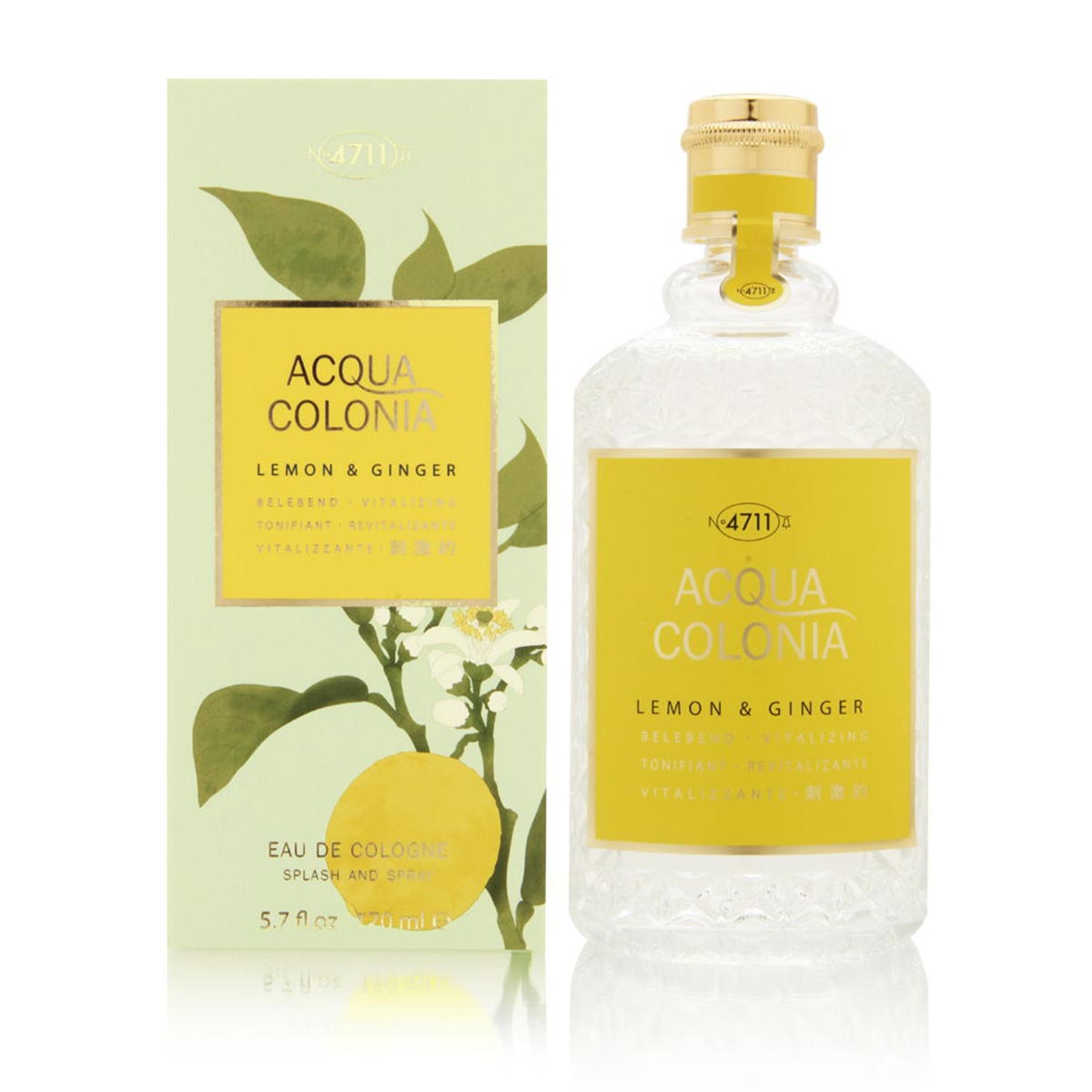 4711 Men's - Acqua Colonia Lemon And Ginger Eau De Cologne (170Ml)