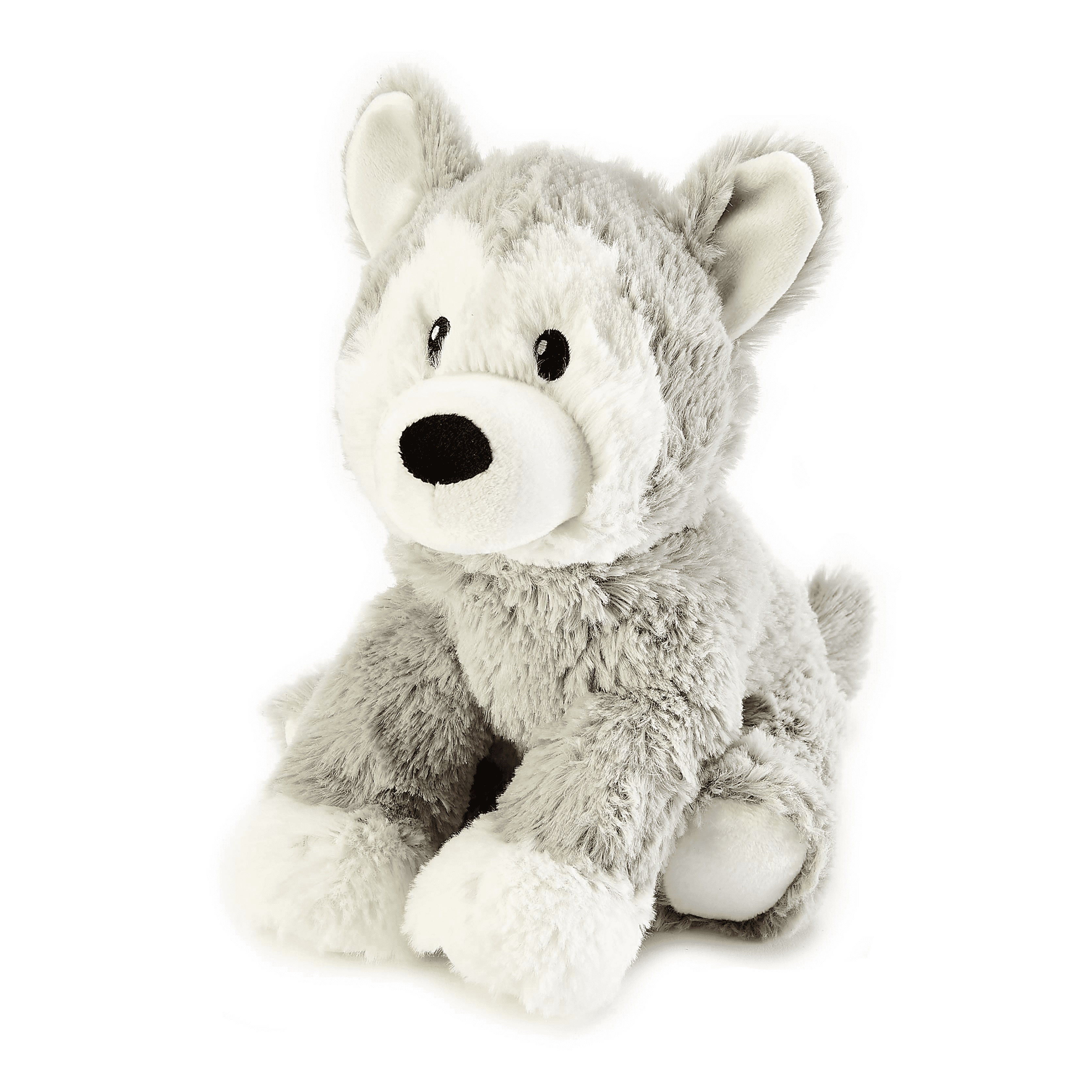 Warmies Lavender/Grain - Cozy Plush Fully Microwavable Husky Toy