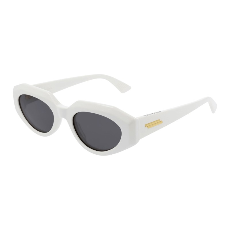 Bottega Veneta -  BV1031S 003 Ivory & Grey Sunglasses