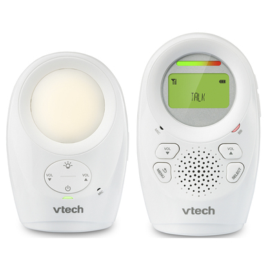Vtech Light - Dm1211 Audio Baby Monitor With Room Temp, Night & Lullabies