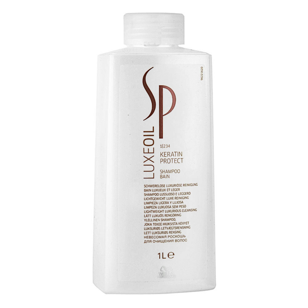 Wella - Sp Luxe Oil Keratin Protect Shampoo (1000Ml)