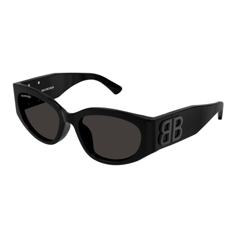 Balenciaga - BB0324SK 001 Black & Grey Sunglasses