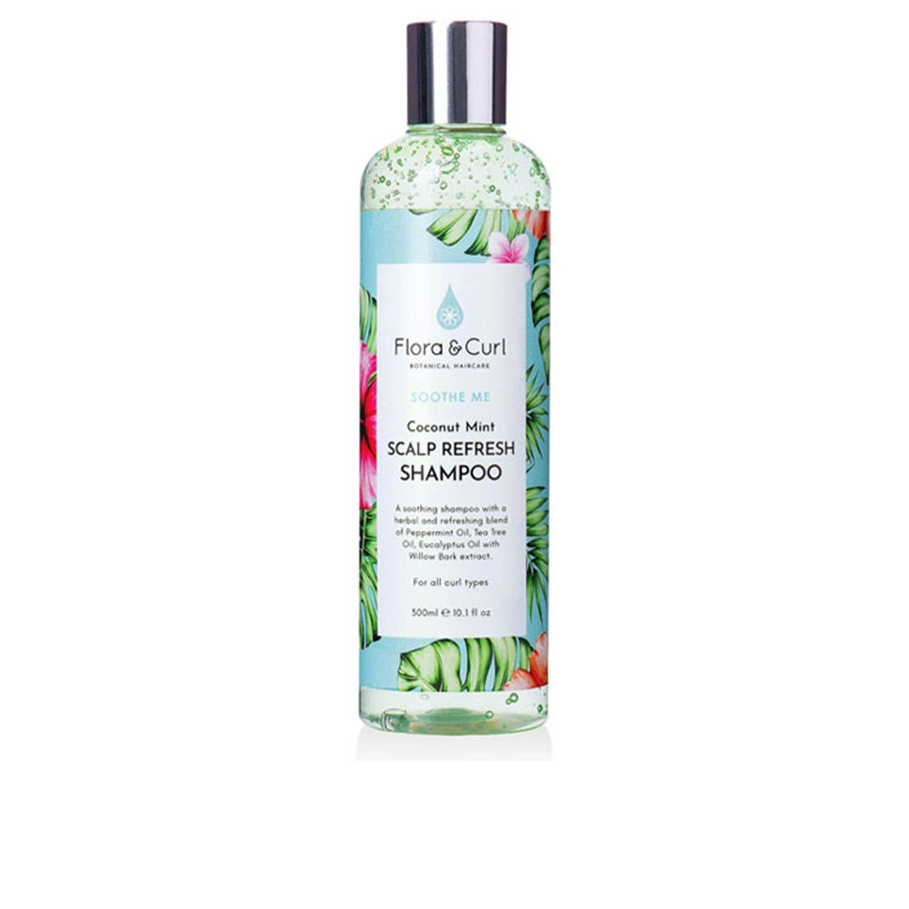 Flora & Curl - Soothe Me Coconut Mint Curl Refresh Shampoo (300ml)
