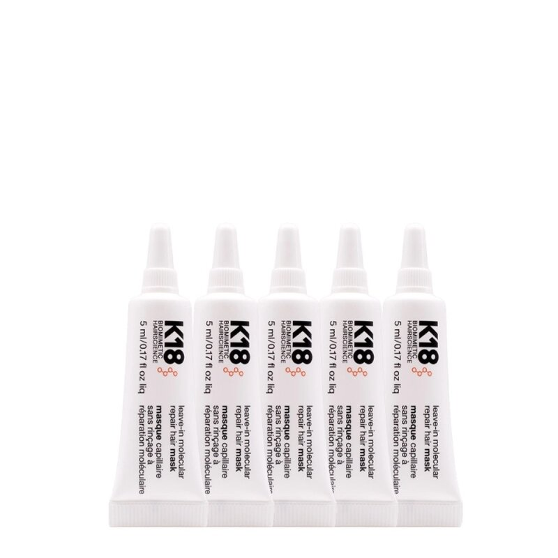 K18 - Leave-In Molecular Repair Hair Mask 5 Pack (5 X 5Ml)