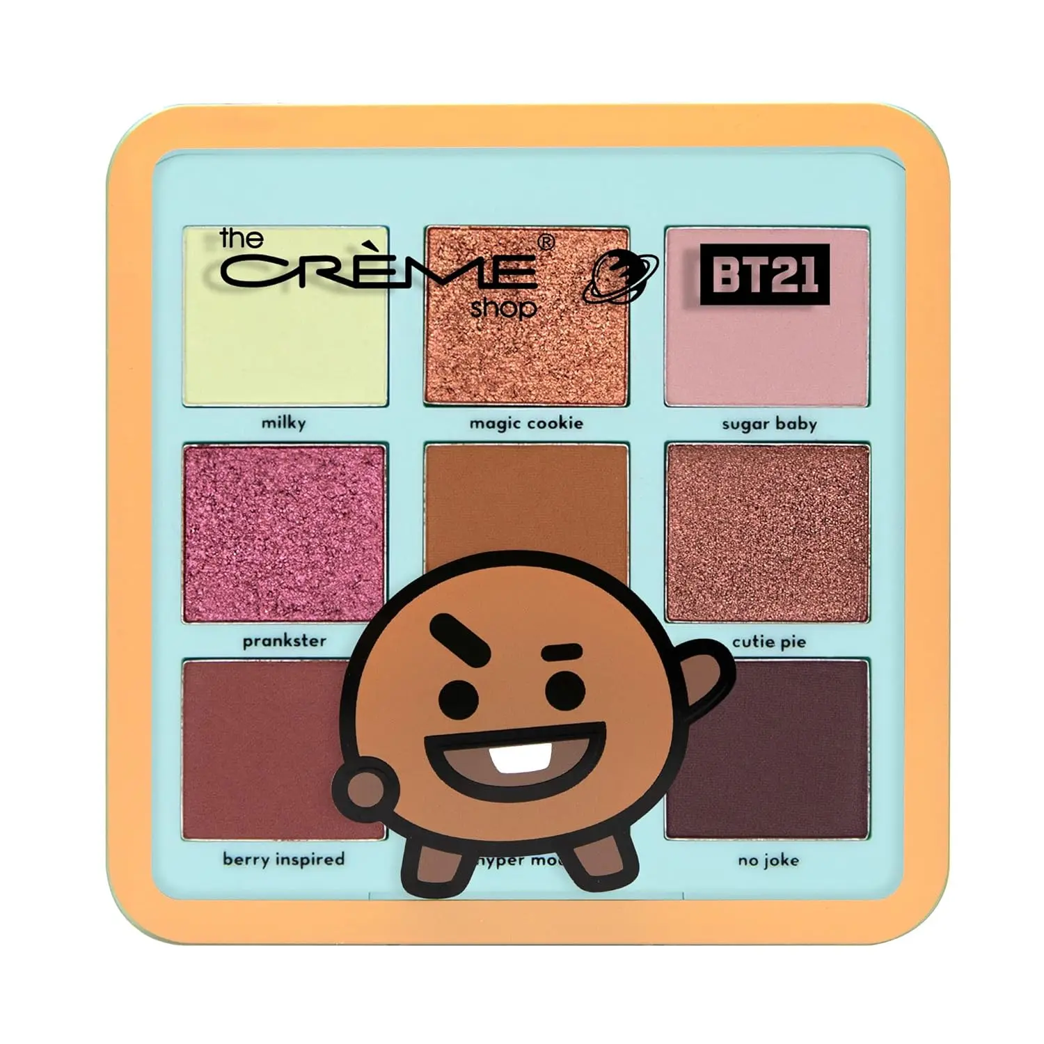 The Crème Shop -9 Shade Eyeshadow Palette - Cocoa Crunch Shooky