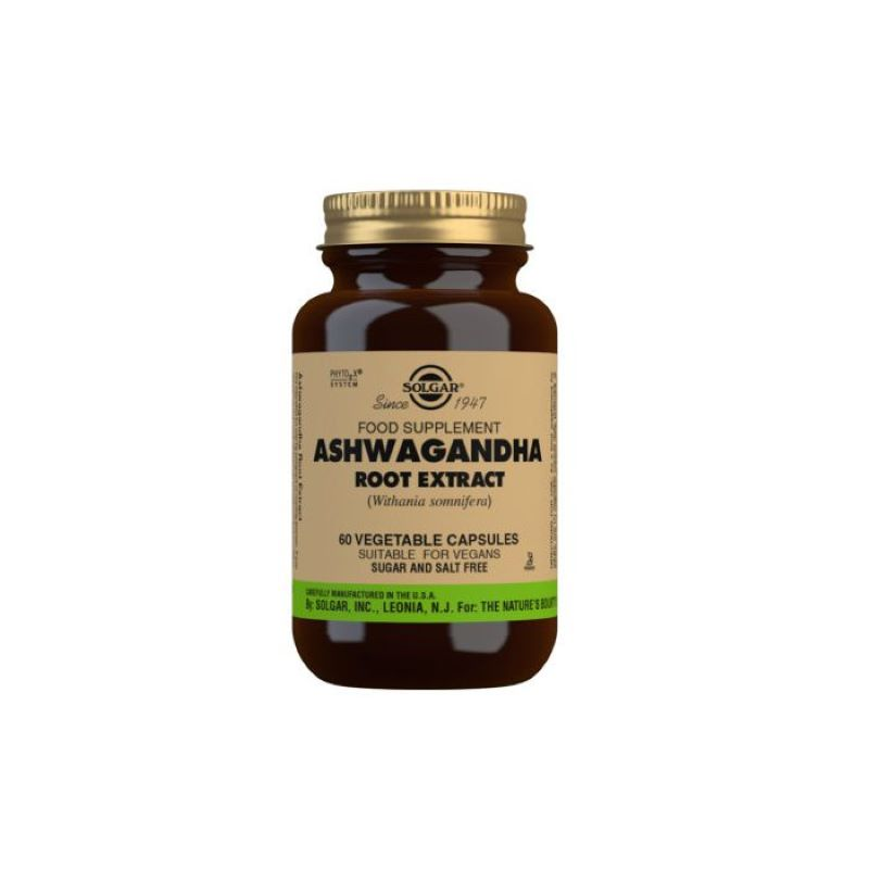 Solgar - Ashwagandha Root Extract (60 Capsules)