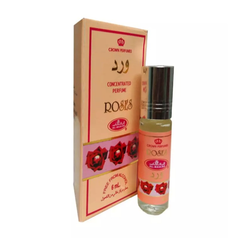 Al Rehab - Roses Roll on Perfume (6ml)