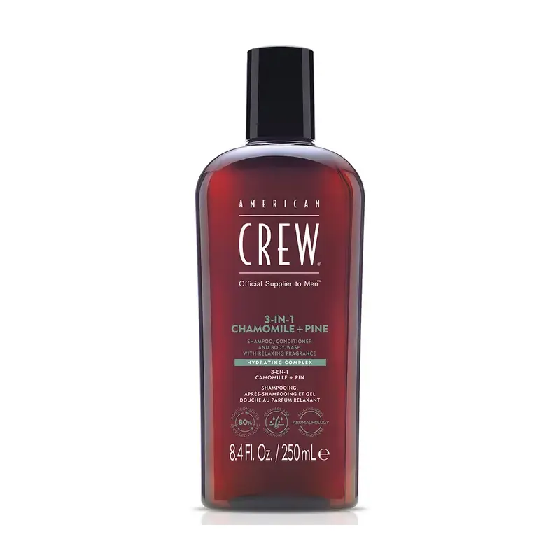 American Crew - 3-In-1 Chamomile & Pine Shampoo (250ml)