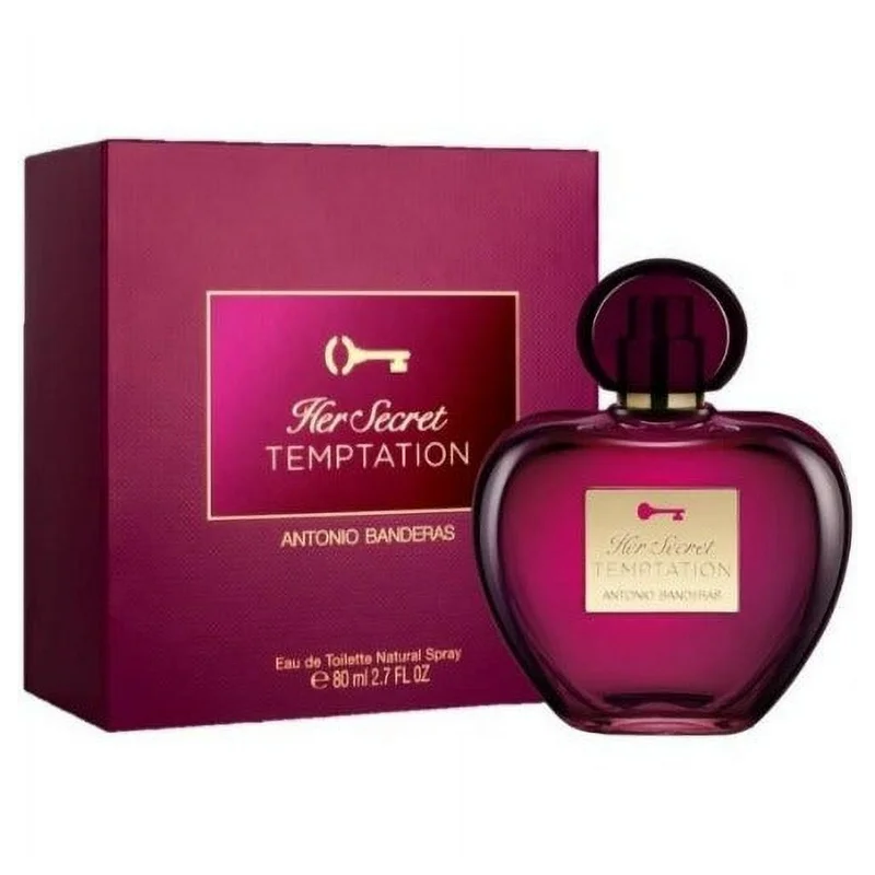 Antonio Banderas - Ladies Her Secret Temptation EDT Spray (80ml)