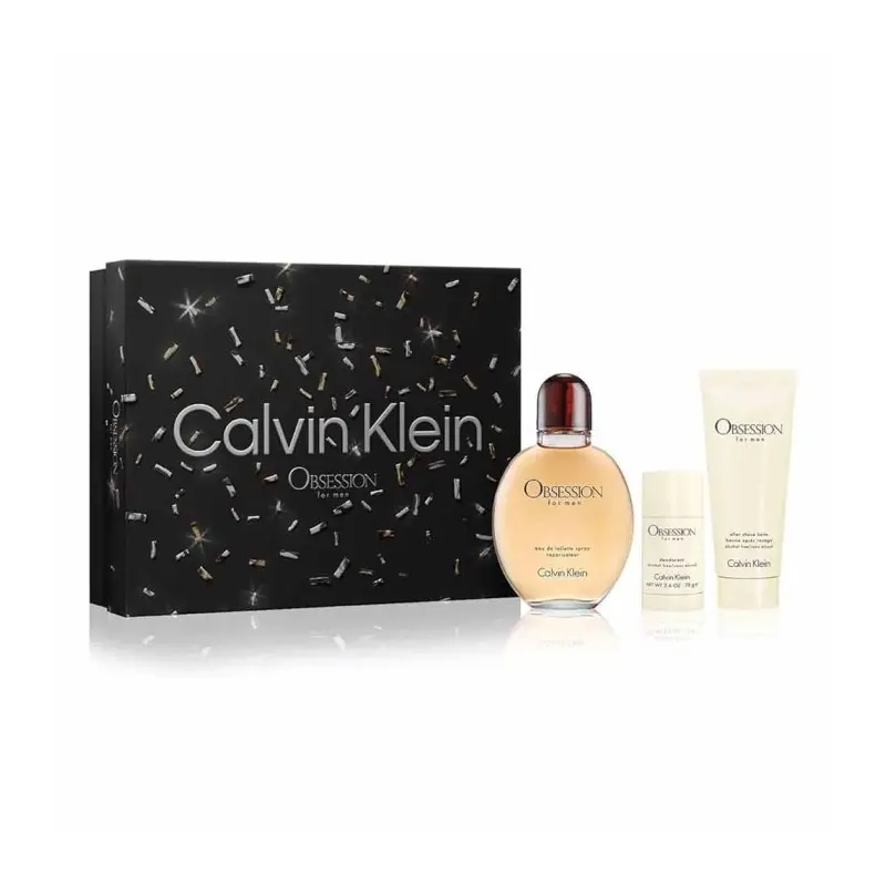 Calvin Klein - Obsession SET EDT 125ml + Aftershave 100ml + Deo Stick 75g